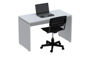 Mesa reta pés painel 25mm P25